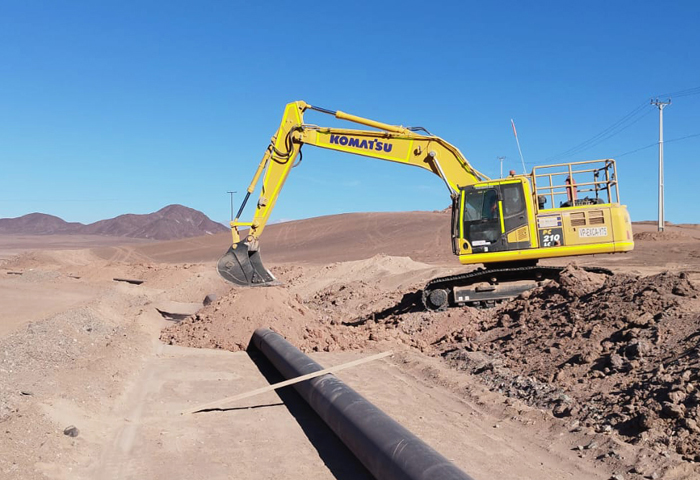 Obras Electromecánicas Deposito de Relaves Pampa Austral DRPA